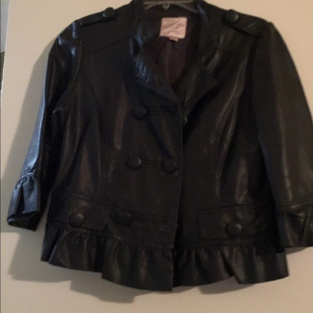 Genuine leather jacket